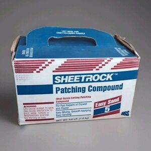Sheetrock Patching  Compund Easy Sand‎ 5 Box
